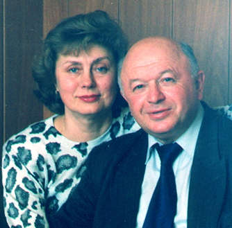 Борис ФЕЛЬДМАН с женой Тамарой